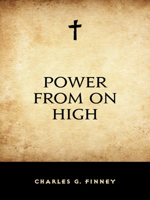 cover image of Power From On High